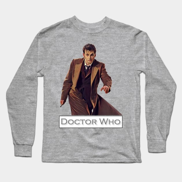 Doctor Who Long Sleeve T-Shirt by TheisDeschain